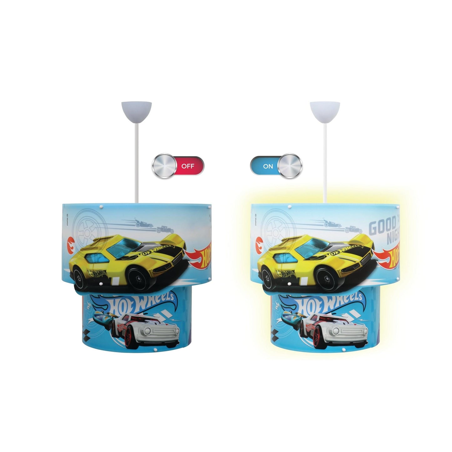 PDT 4352 HW ΚΡΕΜ. 1/Φ 3D ΔΙΠΛΟ ΠΑΙΔΙΚΟ HOT WHEELS Φ30x(28-70)