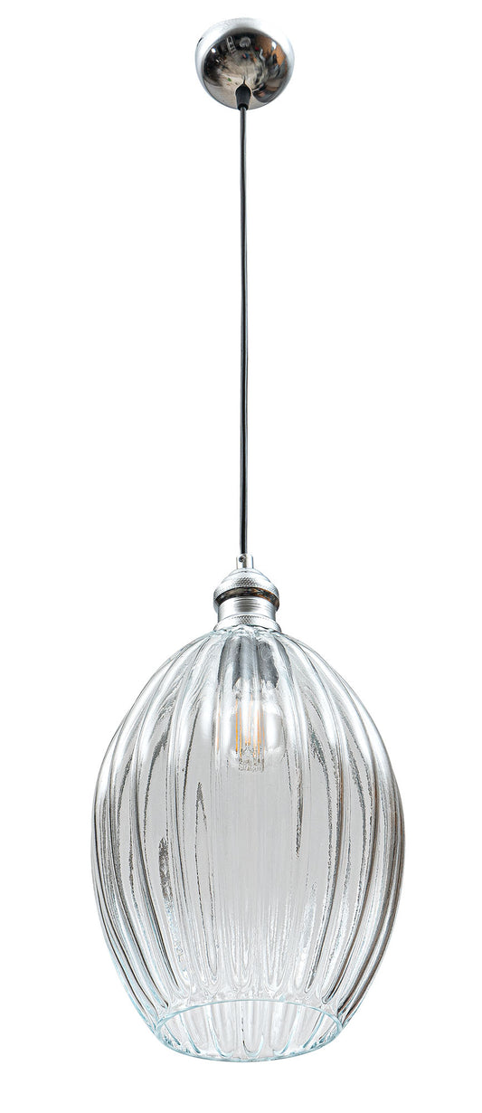 PDT 1455 TR # 1/Φ ΓΥΑΛΙ ΟΒΑΛ ΔΙΑΦΑΝΟ 1xΕ27 Φ22x130