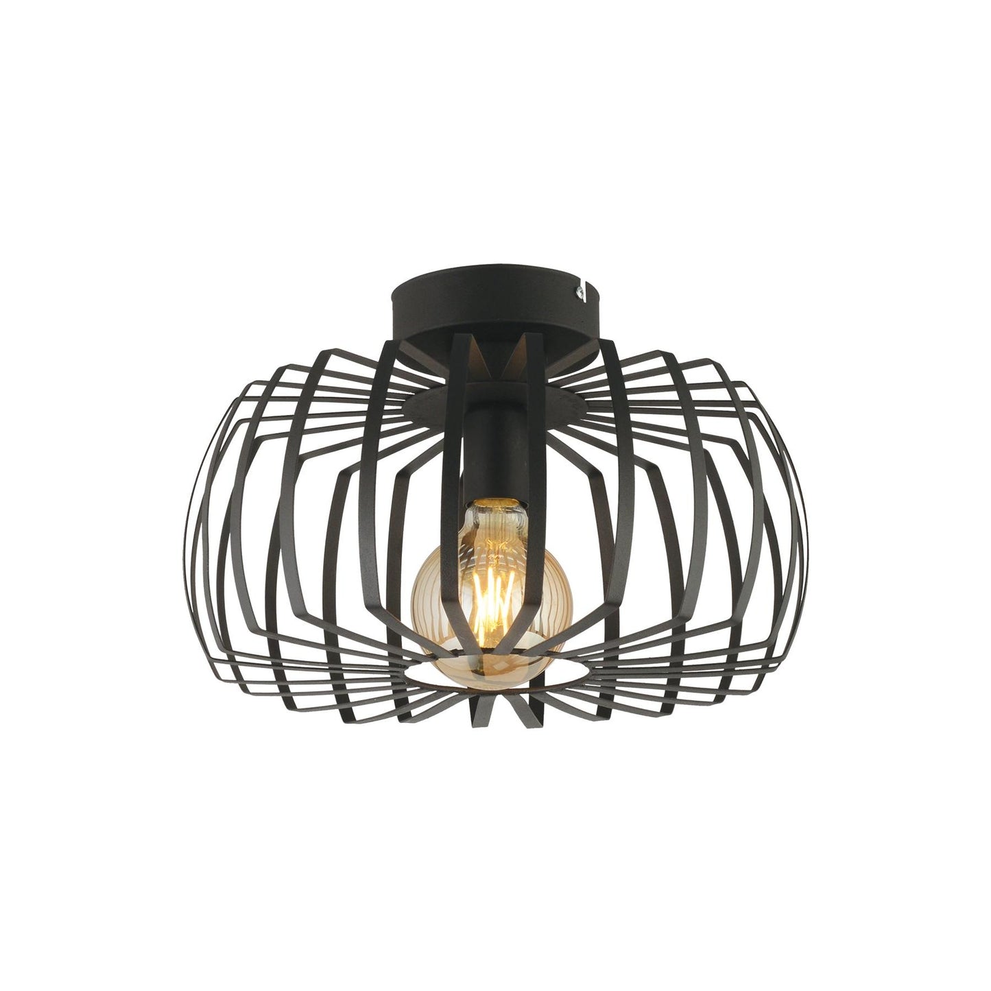 CCT 1256 BK ΠΛΑΦΟΝΙΕΡΑ ΑΡΑΧΝΗ 1xΕ27 Φ35x26