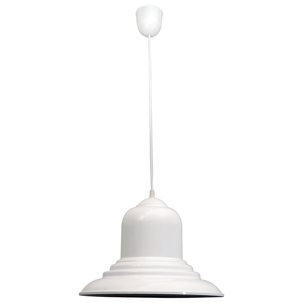 PDA 203 WH ΚΑΜΠΑΝΑ ΛΕΥΚΗ 1xΕ27 Φ36x(20-110)