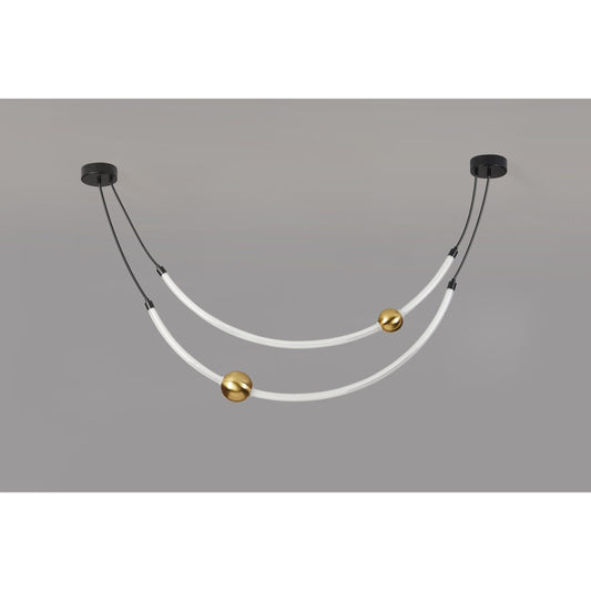 CCC 705-1 ΟΡΟΦΗΣ LED 2 ΗΜΙΚΥΚΛΙΟΙ ΣΩΛΗΝΕΣ 150x56εκ