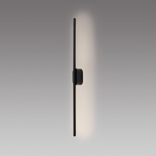 WLC 406 BK ΑΠΛΙΚΑ ΤΟΙΧΟΥ ΜΑΥΡΗ ΡΑΒΔΟΣ UP-DOWN ΦΩΤΙΣΜΟΣ 5,5x5x70