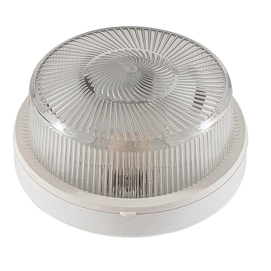 CCT 2020 WH ΠΛΑΦΟΝΙΕΡΑ ΕΞ. ΧΩΡΟΥ ΠΛΑΣΤΙΚΗ 1xE27 Φ23x9