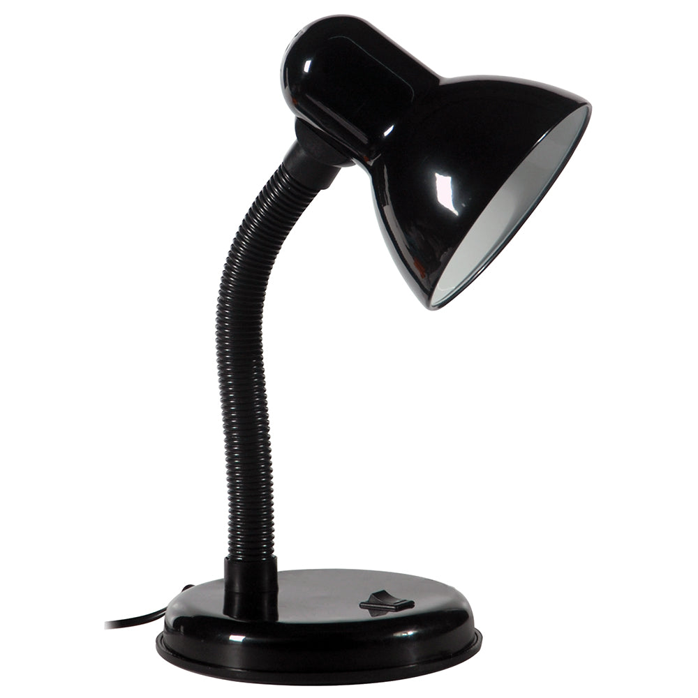 TLC 2028 BK ΓΡΑΦΕΙΟΥ ΜΑΥΡΟ ΣΠΙΡΑΛ 1xE27 Φ15x33