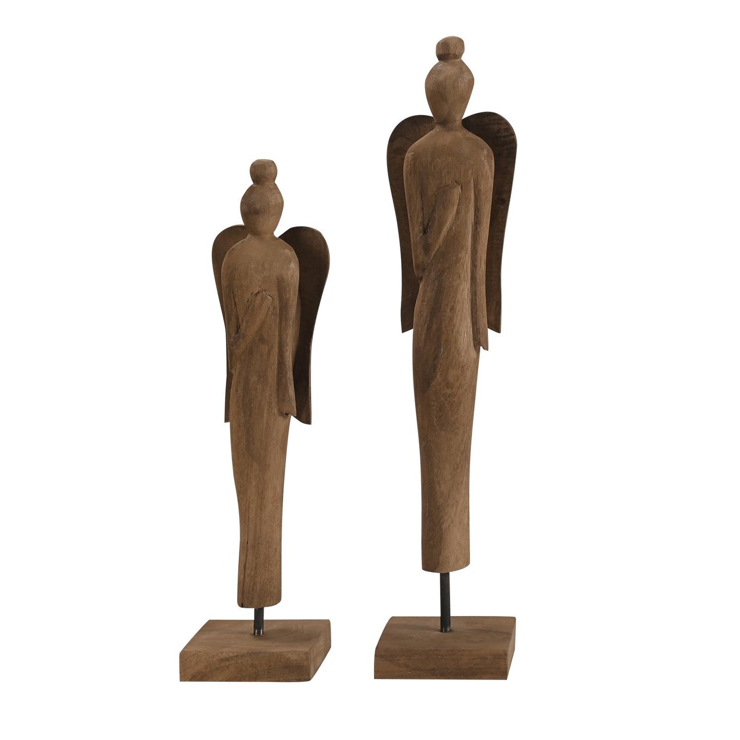 DEI - 13 ΞΥΛΙΝΗ ΦΙΓΟΥΡΑ ΑΓΓΕΛΟΣ 10x9.5x40