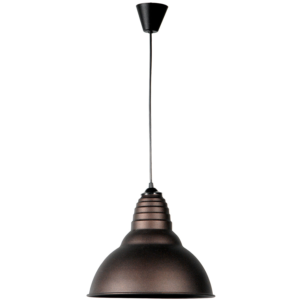 PDA 204 R ΚΡΕΜ 1/Φ ΚΑΜΠΑΝΑ ΣΚΟΥΡΙΑ 1xΕ27 Φ35x(22,5-112,5)
