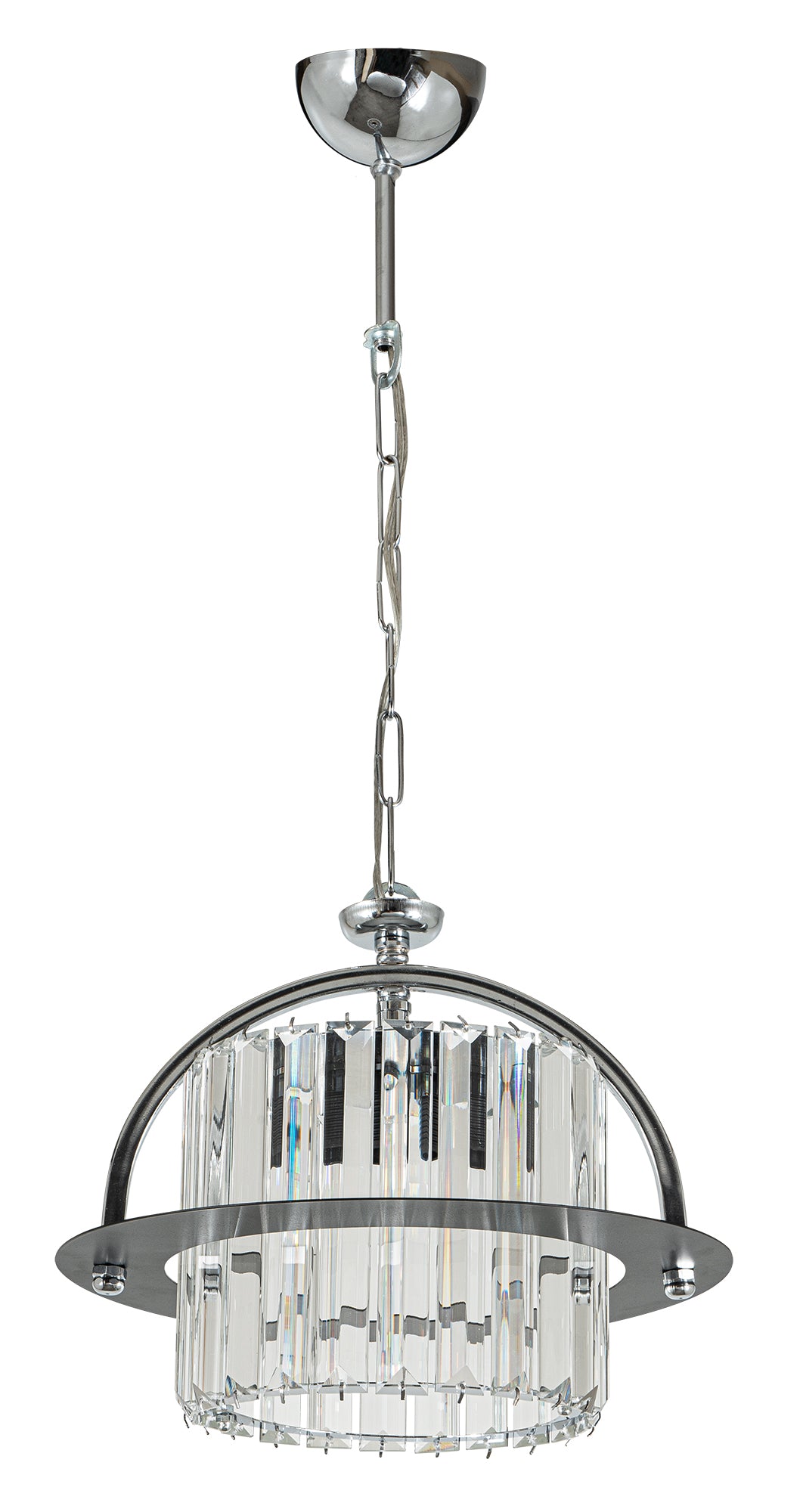 PDT 6093 # ΚΡΕΜ. 1/Φ ΗΜΙΣΦΑΙΡΙΟ ΠΛΕΓΜΑ ΜΕ ΔΙΑΦΑΝΟ ΓΥΑΛΙ Φ28x65