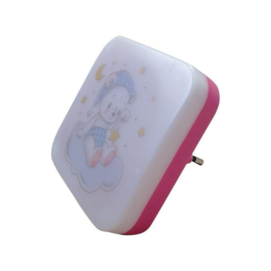 NLT 81 LED ΦΩΤΑΚΙ ΝΥΚΤΟΣ ΑΡΚΟΥΔΑΚΙ 8,5x8,5x7,5