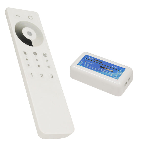 Ασύρματο LED Dimmer με Χειριστήριο Αφής 2.4G RF για Ένα Group 12v (144w) - 24v (288w) DC 04038
