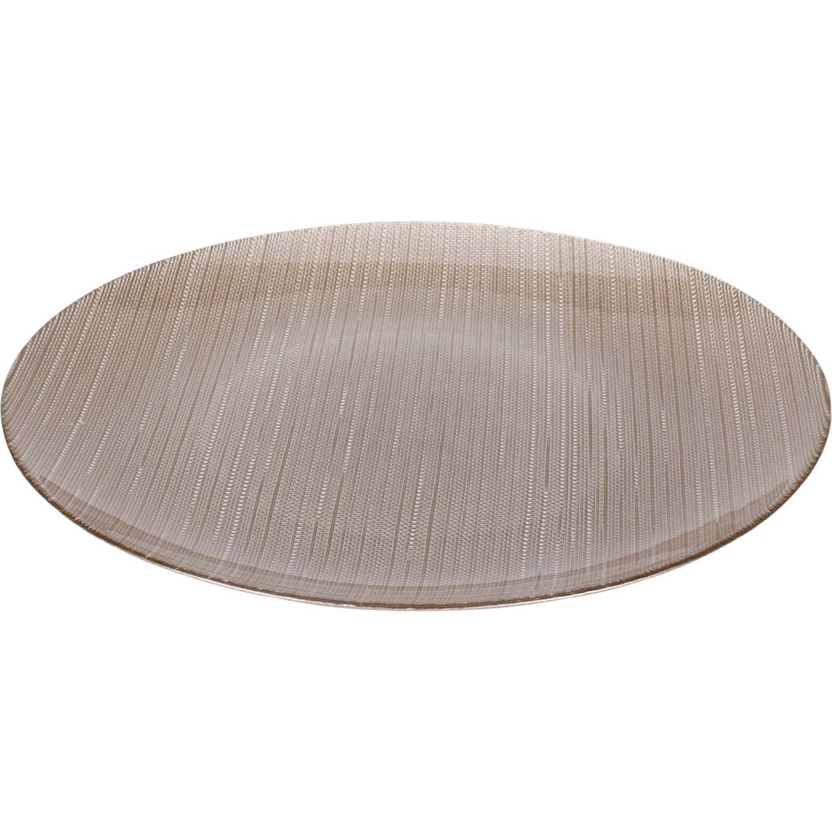 Πιάτο από Γυαλί Champagne 32εκ