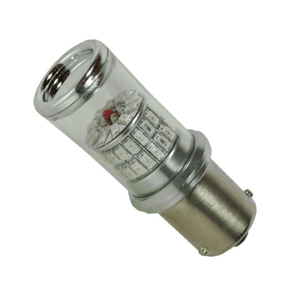 Λαμπτήρας BAU15S 48 SMD 4014 Can Bus 24v Πορτοκαλί 04473