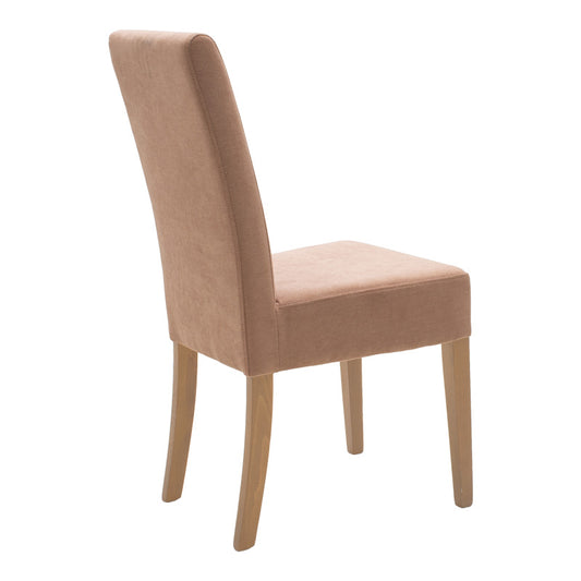 Καρέκλα Ditta Ύφασμα Σάπιο Μήλο-Πόδι Sonoma 44x56x96