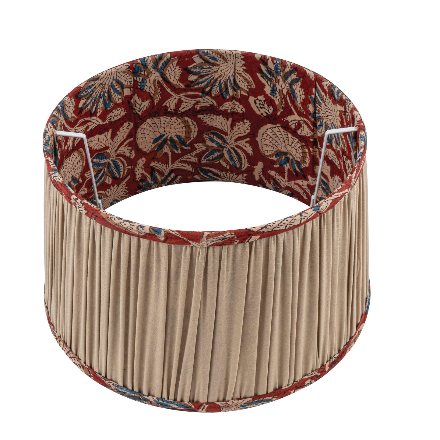 SPI 35 BG/RD-FL ΚΑΠΕΛΟ ΜΠΕΖ+ΚΟΚΚΙΝΑ ΛΟΥΛΟΥΔΙΑ Ε27-Ε14 UP/DOWN (30-35)x20