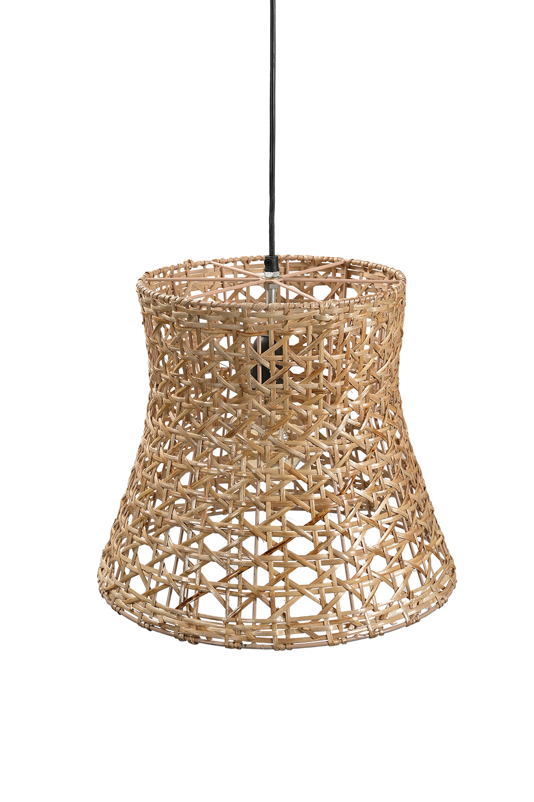 PDI 1280 # 1/Φ ΑΠΟ ΨΑΘΑ ΦΥΣΙΚΟ ΧΡΩΜΑ ΣΧΕΔΙΟ ΚΑΛΑΘΙΟΥ 1xΕ27 Φ34x(36-110)