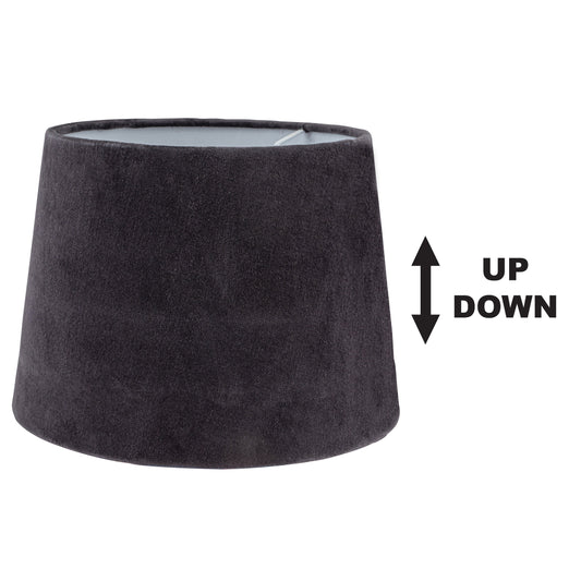 SPI 30 EGY-VL ΚΑΠΕΛΟ ΒΕΛΟΥΔΟ ΓΚΡΙ ΕΛΕΦΑΝΤΙ Ε27-Ε14 UP/DOWN (24-30)x22