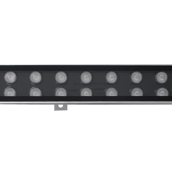 LED Wall Washer Αρχιτεκτονικού Φωτισμού 100cm GENIUS 48W CREE 24v 5760lm Δέσμης 10-30° Μοιρών Αδιάβροχο IP66 Ροζ 05113