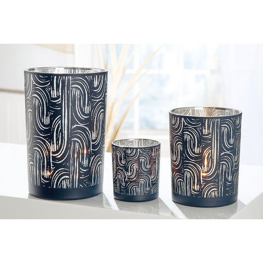 Θήκη Ρεσώ με Διακόσμηση Μπλε Γυαλί 12.5εκ