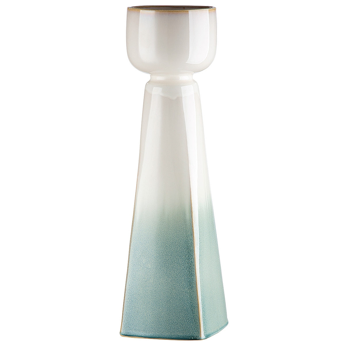 Κασπώ Τιρκουάζ/Μπεζ Κεραμικό 15x15x50.5