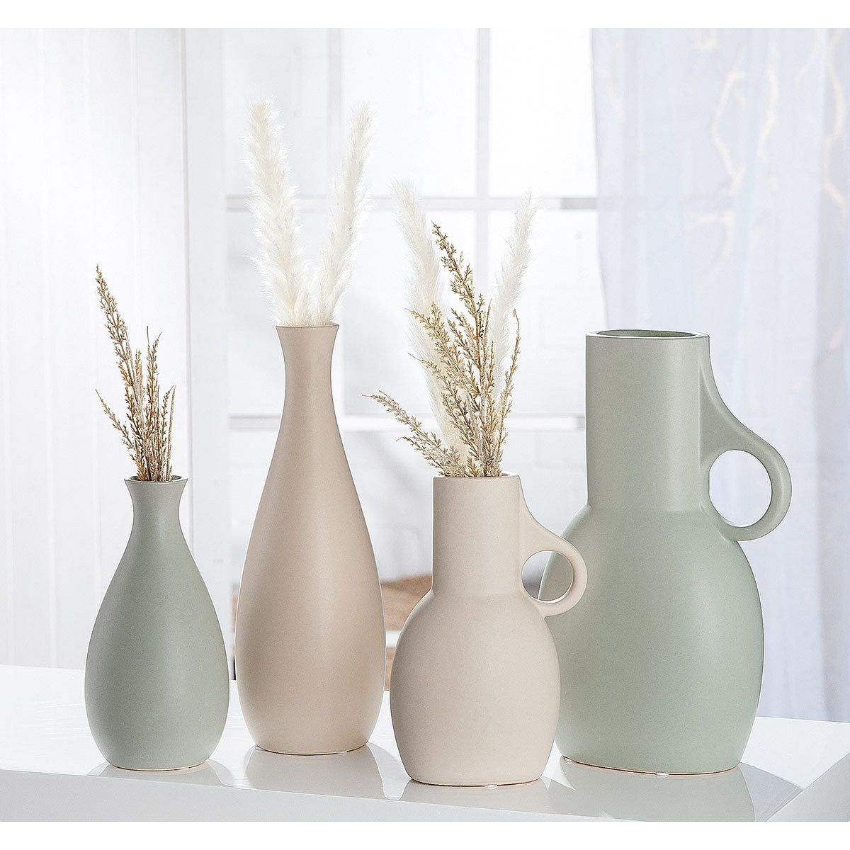 Βάζο Κεραμικό 30.5εκ σε 2 Χρώματα