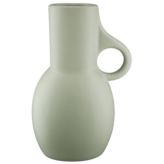 Βάζο με Χερούλι Κεραμικό 11x19x30 σε 2 Χρώματα