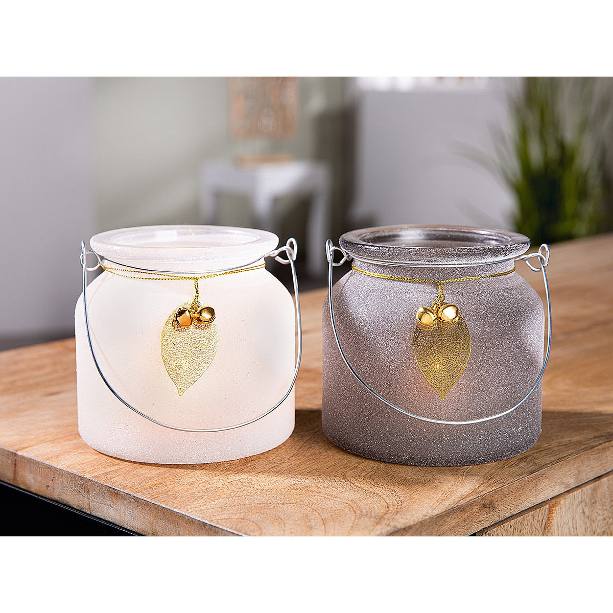 Θήκη Ρεσώ με Χερούλι Γυαλί 9x9x10 σε 2 Χρώματα