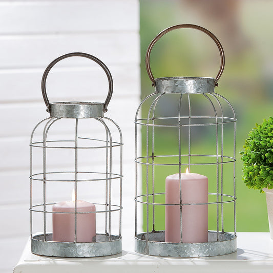 Φανάρι Γκρι Μέταλλο 42εκ