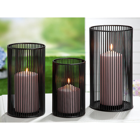 Φανάρι Μαύρο Μέταλλο 18εκ