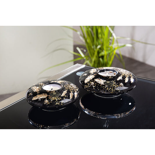 Θήκη Ρεσώ Μαύρο/Χρυσό Γυαλί 5εκ