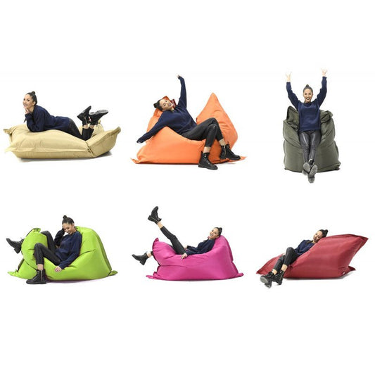 Πουφ Μαξιλάρι Pigro 100% Αδιάβροχο Γκρι