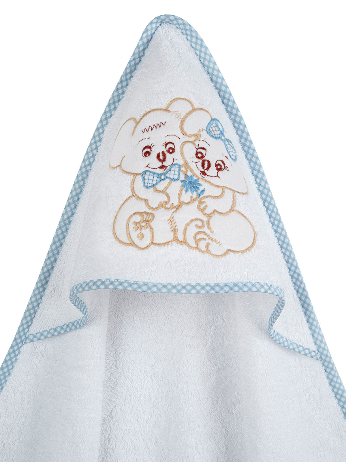 Κάπα Κεντητή Couple 06 Blue 75x75εκ