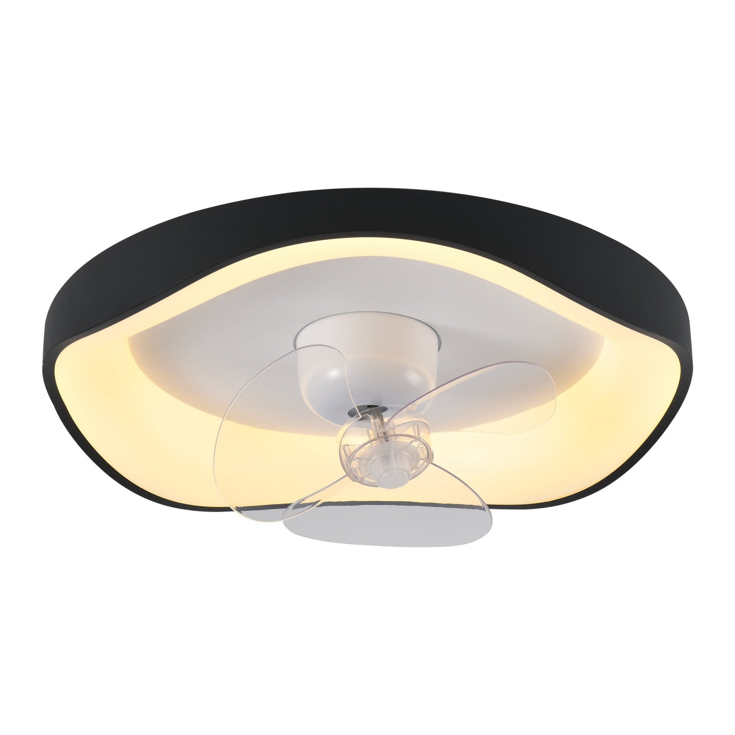 CFC 9509# BK ΑΝΕΜΙΣΤΗΡΑΣ ΜΑΥΡΟΣ ΟΡΟΦΗΣ ΚΙΝΟΥΜΕΝΗ ΚΕΦΑΛΗ 30W LED 3 COLORS DIMMER CONTROL Φ50x20