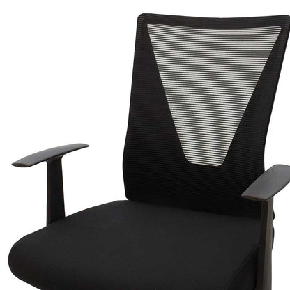 Καρέκλα Γραφείου Διευθυντή Ghost Με Ύφασμα Mesh Χρώμα Μαύρο