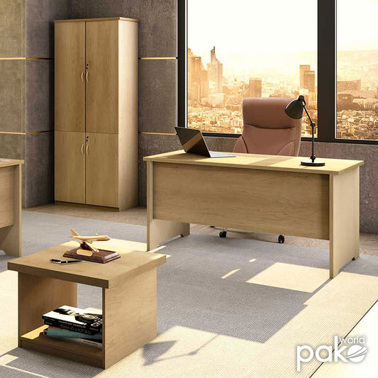 Γραφείο Εργασίας Επαγγελματικό Amazon Χρώμα Sonoma 150x75x75