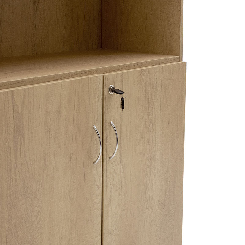 Βιβλιοθήκη Γραφείου Επαγγελματική Amazon Χρώμα Sonoma 80x40x200