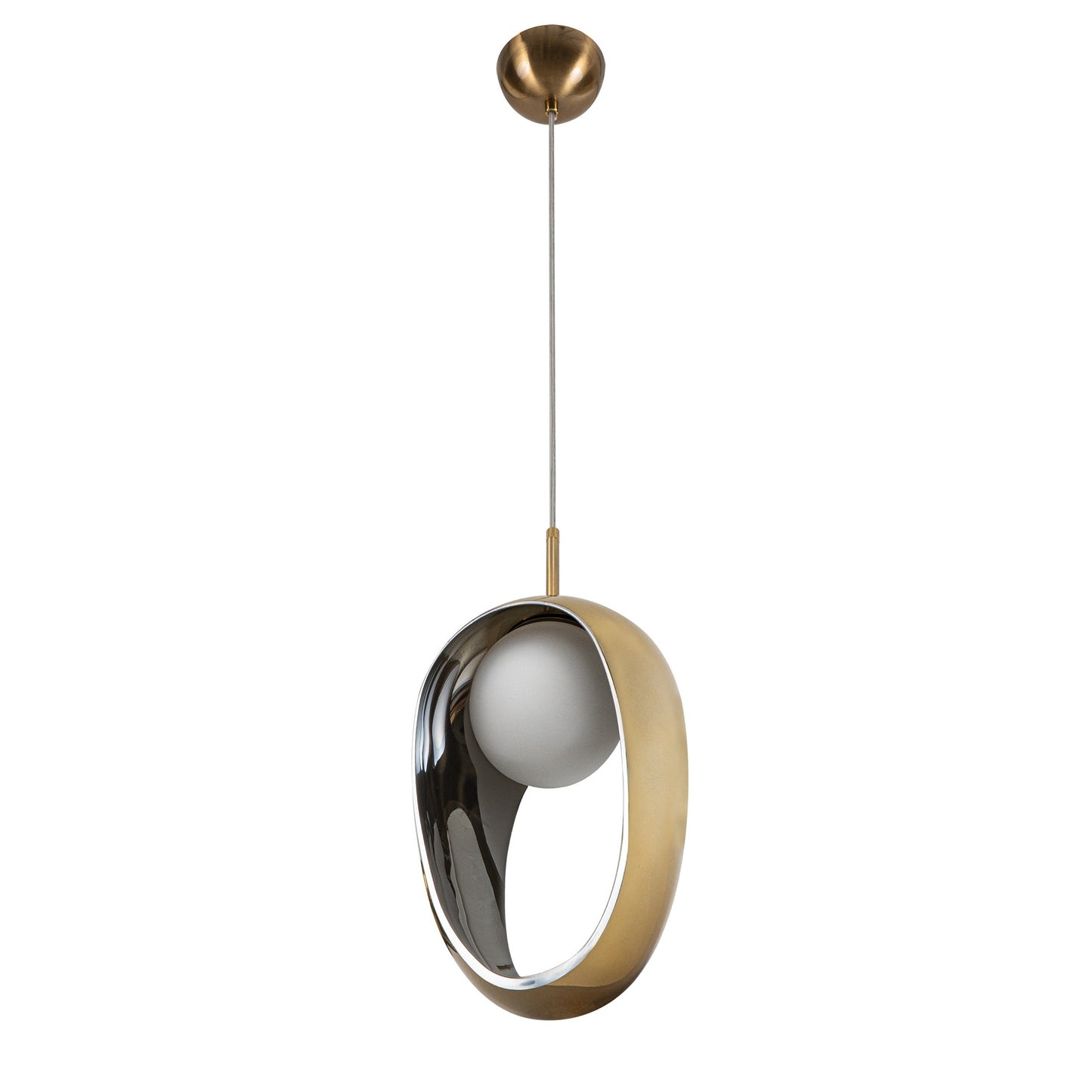 PDC 1283 GD 1/Φ ΓΥΑΛΙ ΔΙΑΠΕΡΕΣ ΧΡΥΣΟ 1xΕ27 Φ20x(40-110)