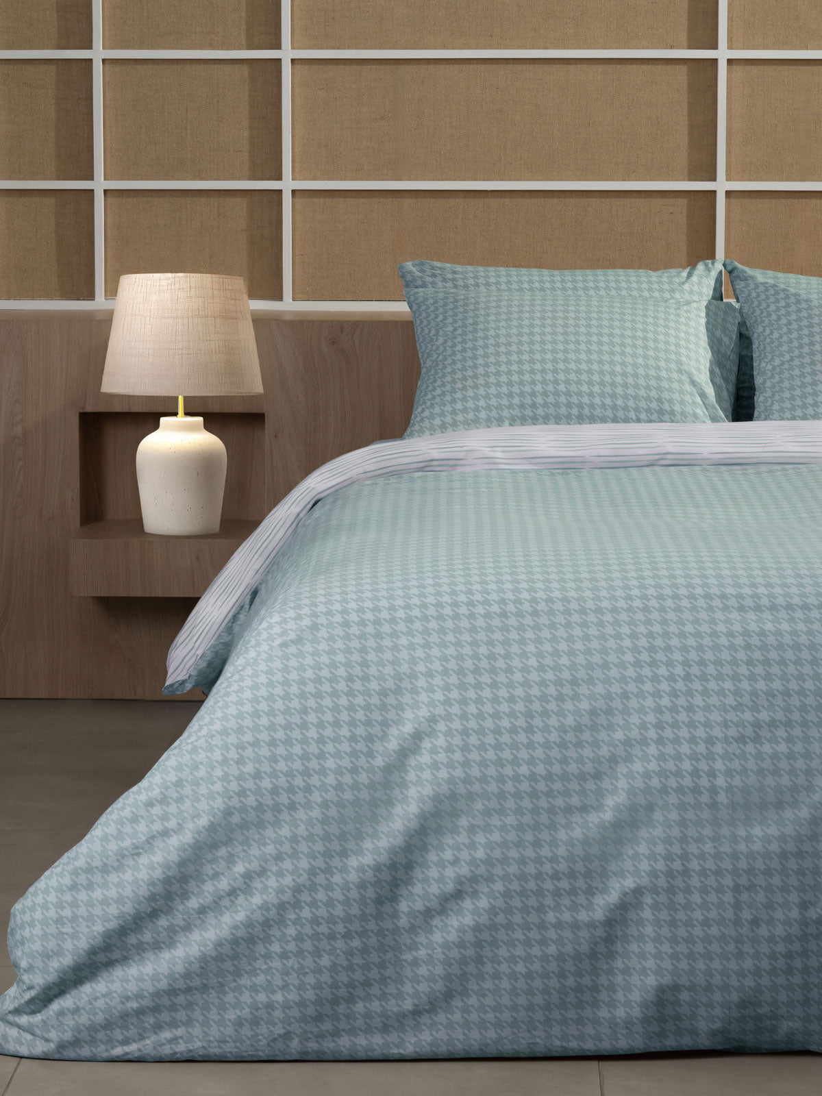 Μαξιλαροθήκες Cotton Feelings 2064 Aqua 50x70εκ