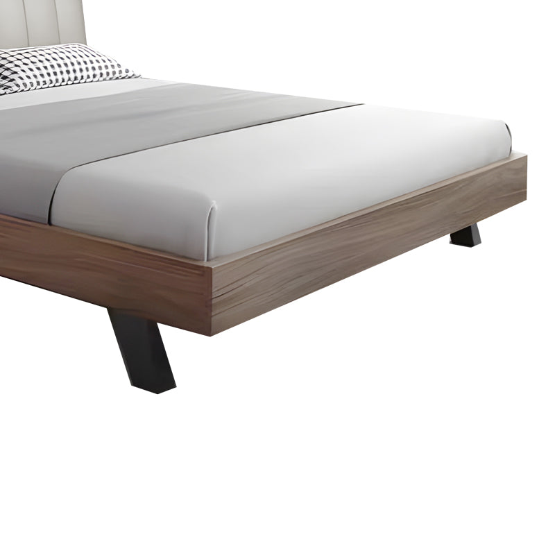 Κρεβάτι Frankly Διπλό Oak-Μπεζ PU 150X200