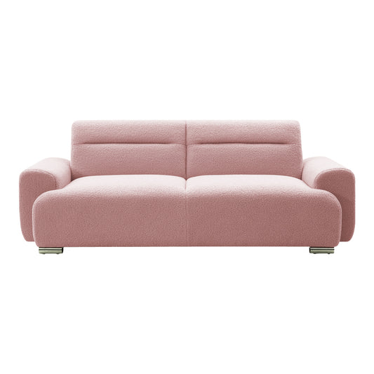 Καναπές-Κρεβάτι Τριθέσιος Harmonious Μπουκλέ Ροζ 223X42X114