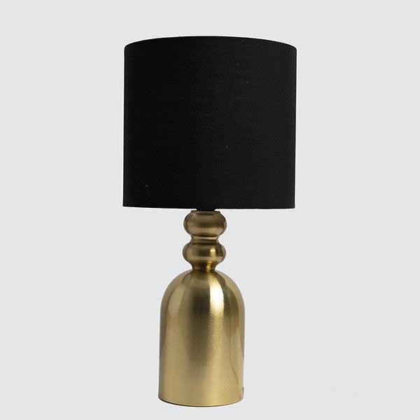 ΕΠΙΤΡΑΠΕΖΙΟ ΦΩΤΙΣΤΙΚΟ ΜΕΤΑΛΛΙΚΟ ΜΠΡΟΝΖΕ - ΜΑΥΡΟ 20x20x40