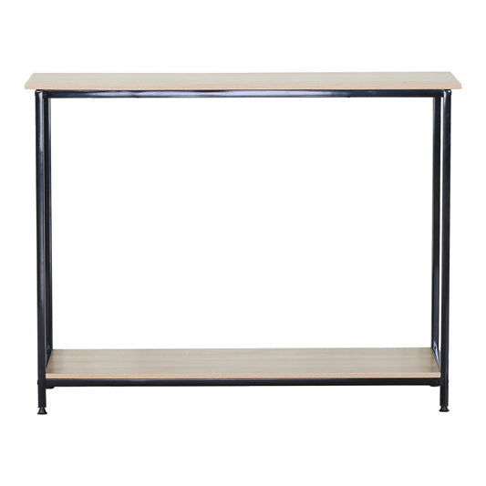 Κονσόλα Shima Oak-Μαύρο Μέταλλο 106x35x81