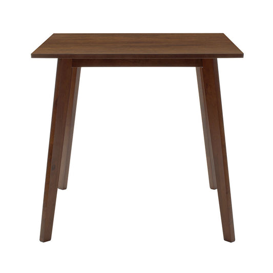Τραπέζι Benson MDF με Καπλαμά Χρώμα Καρυδί 80x80x75