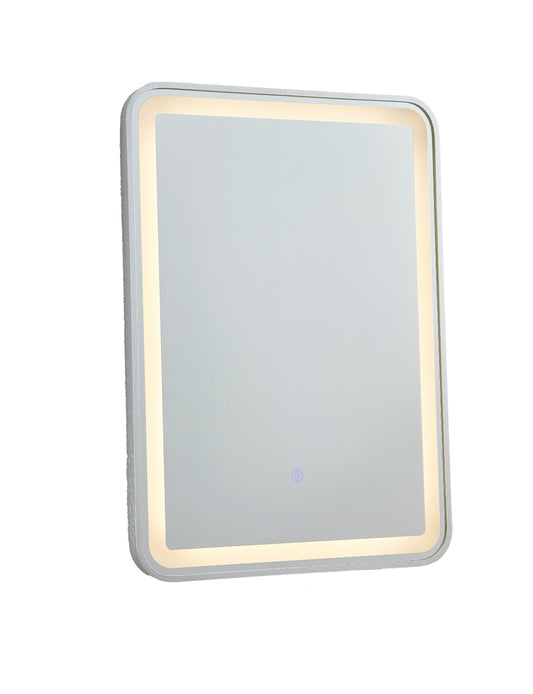 MIC-08 ΚΑΘΡΕΠΤΗΣ NM ΠΑΡΑΛ/ΜΟΣ ΝΙΚΕΛ ΜΑΤ ΚΟΡΝΙΖΑ LED ΦΩΤΙΣΜΟ TOUCH 50x70εκ