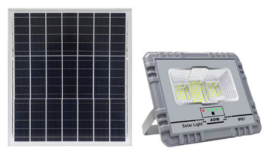 SLR 5100 40W 3395-3389 ΗΛΙΑΚΟΣ ΠΡΟΒΟΛΕΑΣ 235x350x15mm 6V/8W + REMOTE/LIGHT CONTROL CASE 232x185x15MM PANEL 235x350x15MM