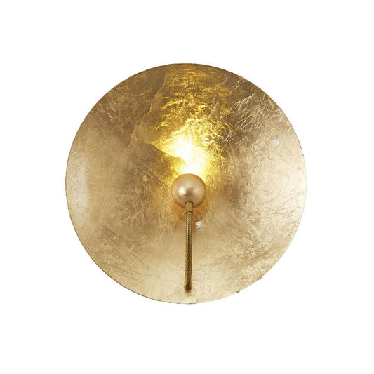 WLC 2494 ΑΠΛΙΚΑ ΜΕΤΑΛΛΙΚΗ ΣΤΡΟΓΓΥΛΗ LED Φ30εκ