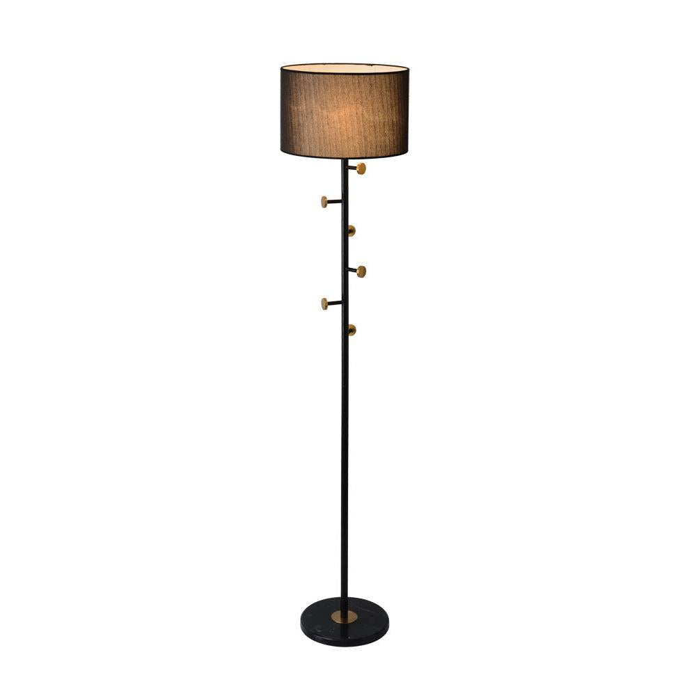 FLC 914 BK ΔΑΠΕΔΟΥ ΜΑΥΡΟ ΚΑΙ ΜΕ ΧΡΗΣΗ ΚΑΛΟΓΕΡΟΥ ΒΑΣΗ ΜΑΡΜΑΡΟ ΜΑΥΡΟ ΚΑΙ ΑΜΠΑΖΟΥΡ ΜΑΥΡΟ 1xΕ27 Φ38x167