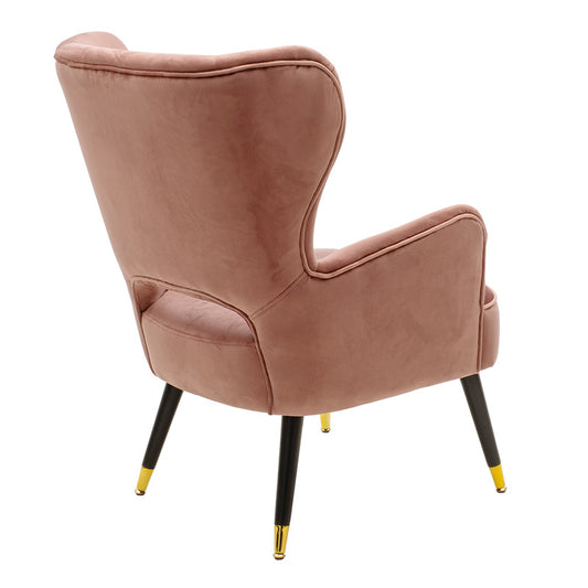 Πολυθρόνα - Μπερζέρα Lark Βελούδο Σάπιο Μήλο 65x74x90