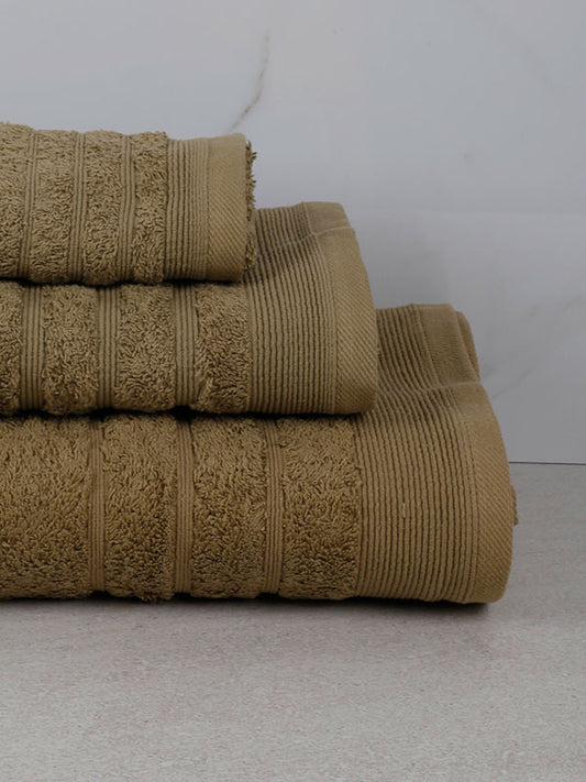 Πετσέτα Χίμπουρι 10 Olive Μπάνιου 70x140εκ