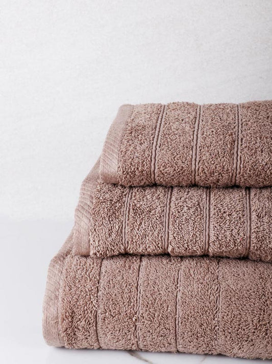 Πετσέτα Πενιέ Dory 13 Mocha Μπάνιου 80x150εκ