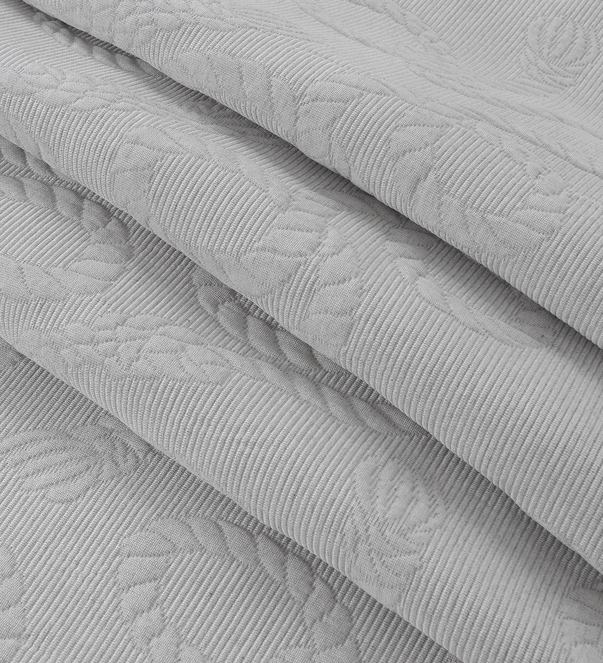 Κουβέρτα Ζακάρ King Size Frame Art 11176 260x270εκ Γκρι