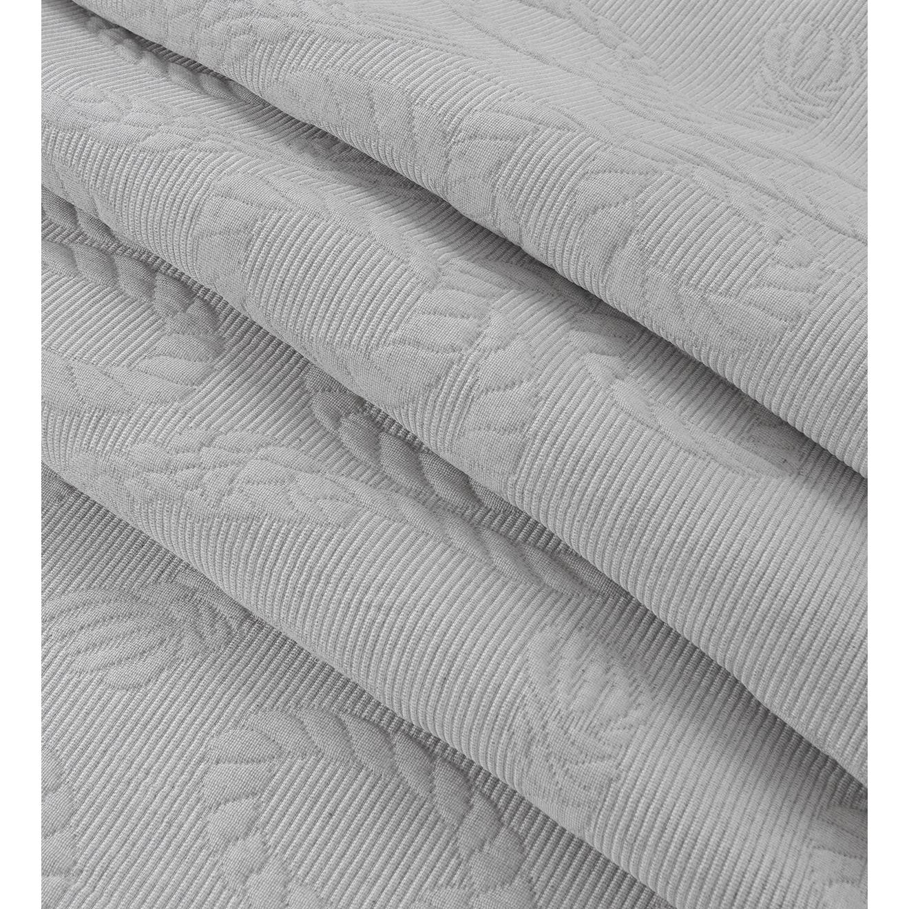 Κουβέρτα Ζακάρ Υπέρδιπλη Frame Art 11176 230x270εκ Γκρι